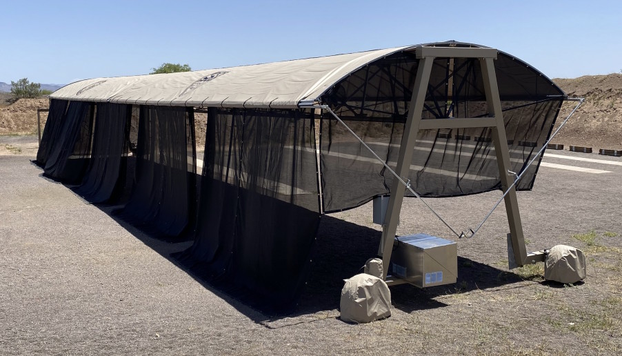 Arizona Police Department - CoverShots Mobile Range Canopy